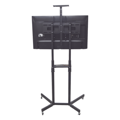 EPCOM - Soporte de Pantalla con Ruedas / Compatible con Monitores dee 32 "a 65" / Base para Colocar Accesorios Adicionales / Vesa 600 x 400