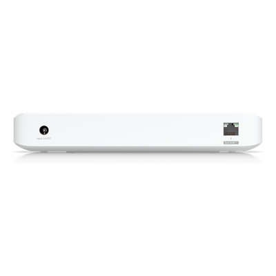 UBIQUITI - Switch PoE Capa 2 / 8 Puertos GbE / 7 Puertos PoE+ / 1 Puerto Entrada PoE++ / Presupuesto PoE 202 W / Conmutación 16 Gbps / Montaje Versátil