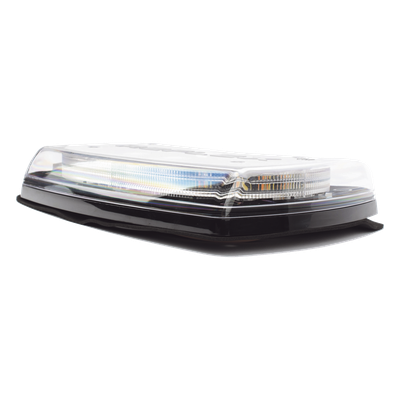 ECCO - Minibar LED para Techo / 10 Pulgadas / 48 LEDs / Doble Color / 91 Patrones / 12-24 VDC / IP Resistente a Impactos / SAE Clase I
