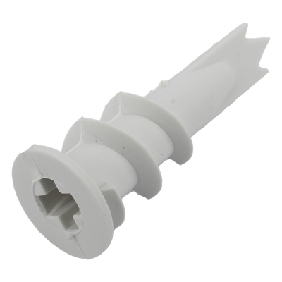 THORSMAN - Taquete auto-perforable / 5 kg carga / Poliamida con fibra de vidrio / -40°C a +80°C / 100 piezas