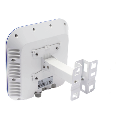 RUIJIE - Punto de Acceso Mesh Wi-Fi 6 / 2.4 GHz 574 Mbps / 5 GHz 1200 Mbps / PoE Gigabit / SFP Óptico / 4 dBi y 6 dBi / Exterior 360°