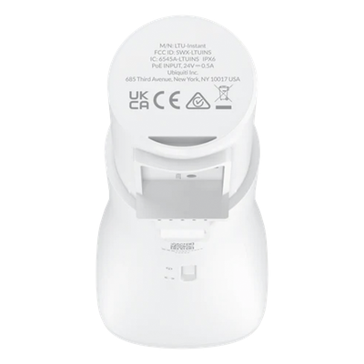 UBIQUITI - Cliente 5 GHz PtMP / 550 Mbps TCP/IP / Antena 22 dBi / Ancho de banda 10-50 MHz / Bluetooth / Plug-and-play LiteBeam Gen2