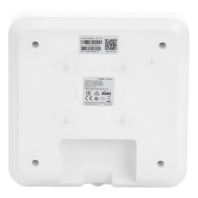 RUIJIE - Punto de Acceso Mesh / Wi-Fi 5 / 1.2 Gbps / Doble Banda / MU-MIMO 2x2 / PoE Gigabit / 3.9 pies