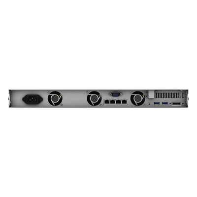 SYNOLOGY - Servidor Nas para rack de 4 bahía / Expandible a 8 bahías / Hasta 128 TB