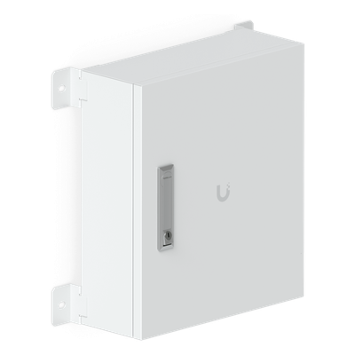 UBIQUITI - Gabinete de Conexión IP55 / Acero Galvanizado / Montaje en Pared / 400 x 350 x 152 mm (15.7 x 13.8 x 6 in) / Compatible con UniFi Access y Switches
