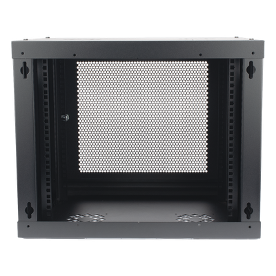 LINKEDPRO - Gabinete de Pared 9U / 19'' / 455 mm (17.9'') Profundidad / Acero Reforzado / Carga 80 kg