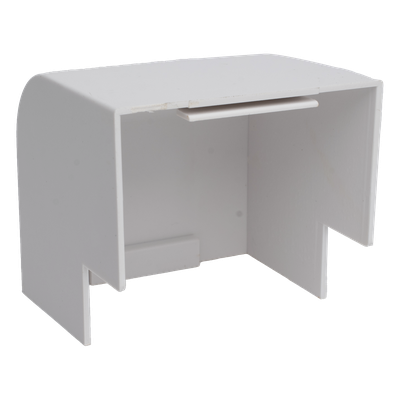 THORSMAN - Esquinero Exterior / PVC Autoextinguible / Compatible Canaleta TMK-4577 / Resistente UV y Humedad / Color Blanco