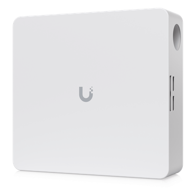 UBIQUITI - Panel Central de Alarma IP / 32 Zonas Cableadas / 2 Salidas de Relé / 6 Salidas Auxiliares 12V DC / PoE++ / Batería de Respaldo SLA