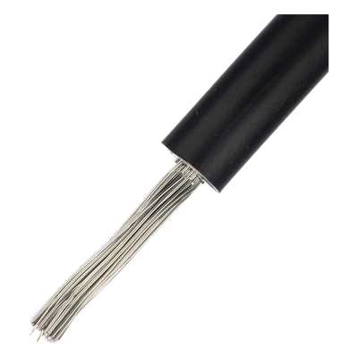 EPCOM POWERLINE - Cable Fotovoltaico / 6 mm² (10 AWG) / Cobre Estañado / 2000V / Rango -40°C a 120°C / Rollo 25 m (82 ft) / UL 4703 y TUV