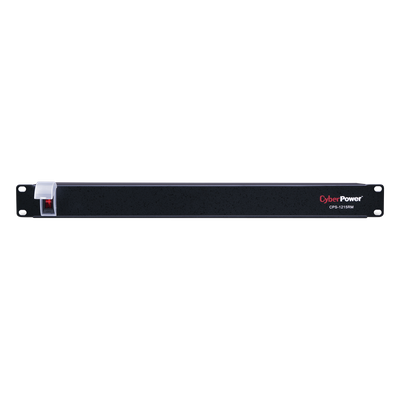 CYBERPOWER - PDU Básico Rack / 10 Salidas NEMA 5-15R / 15 Amp / 120 Vca / 1U / Cable 4.5 m (14.8 ft)