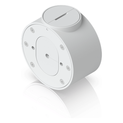 UBIQUITI - Caja de Conexiones Antimanipulación / Aluminio y Policarbonato / Conduit 3/4" / Montaje Superficie, Poste o Colgante