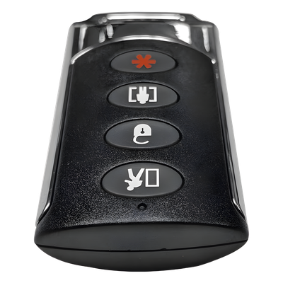 SFIRE - Llavero Remoto Inalámbrico / 4 Botones Programables / Uso Rudo / 345 MHz / Batería 5 Años / 50 g