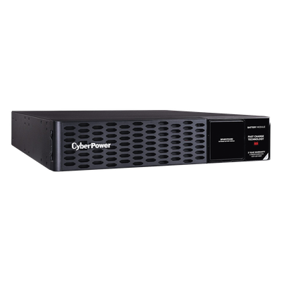 CYBERPOWER - Módulo de Baterías Externas / 8 Baterías 12V/9Ah / Intercambiables en Caliente / Carga Independiente / Carcasa Metálica 2U
