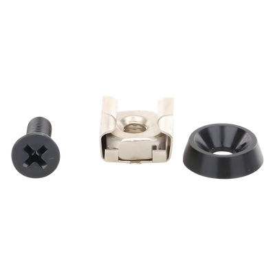 LINKEDPRO BY EPCOM - Kit de Montaje para Rack / 48 Tornillos / 48 Arandelas / 48 Tuercas Enjauladas / M5 y M6