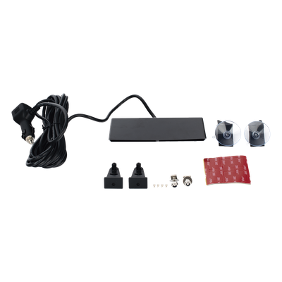 ECCO - Luz LED de Advertencia / Perfil Bajo / Dual Color / 36 Patrones / 12-24 V / Enchufe para Automóvil