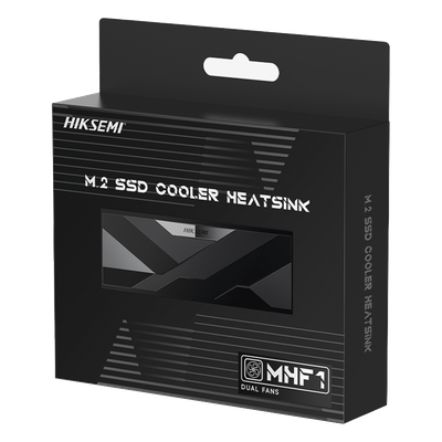 HIKSEMI BY HIKVISION - Disipador Activo M.2 / Reducción ≤30°C / Ventilador PWM 4 Pines / Aluminio / 73 x 22 x 9 mm