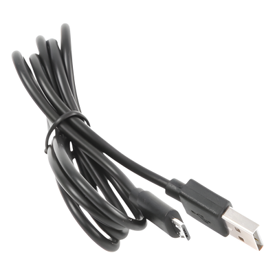 EPCOM POWERLINE - Cable programador y cargador / USB 2.0 a Micro USB / 1 m (3.3 ft) / 1.5 A / Conectores dorados / PVC negro