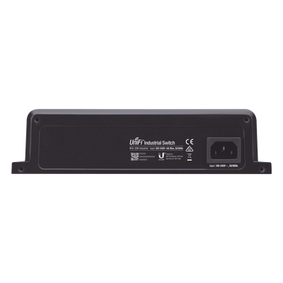 UBIQUITI - Switch industrial UniFi PoE de 10 puertos Gigabit (8 x 802.3bt y 2 x Ethernet) para temperaturas extremas