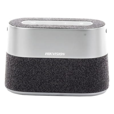 HIKVISION - Micrófono y Bocina para Videoconferencia / 8 Micrófonos Omnidireccional 360° / Bluetooth 5 m (16.4 ft) / Cancelación de Eco y DNR / USB-C Plug-and-Play / Compatible con Zoom, Webex, Skype