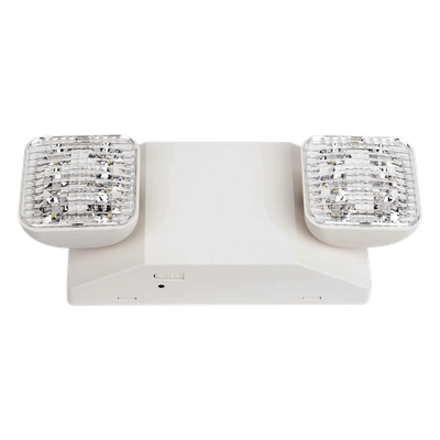 SFIRE - Luz LED de Emergencia / Doble LED 1W / 150 Lúmenes / Voltaje Universal 127-277 VAC / Autonomía 90 min / UL 5VA