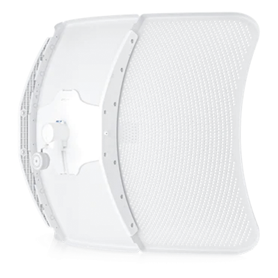 UBIQUITI - Radio Cliente Punto a Punto / 5 GHz / Alcance 30 km (98,400 ft) / Throughput 900 Mbps / Antena 29 dBi / PoE 24 V