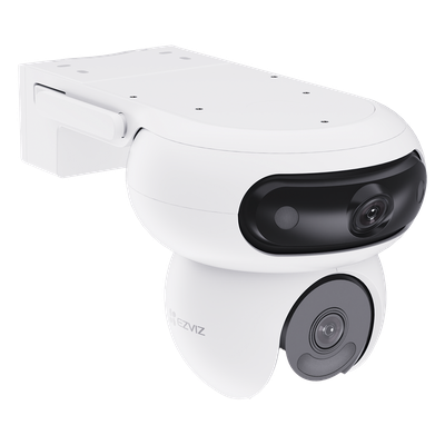 EZVIZ - Cámara PT IP / Dual Lente 4MP+4MP / Rotación 360° / Visión Nocturna Color 40 m (131.2 ft) / Audio Bidireccional / IP65