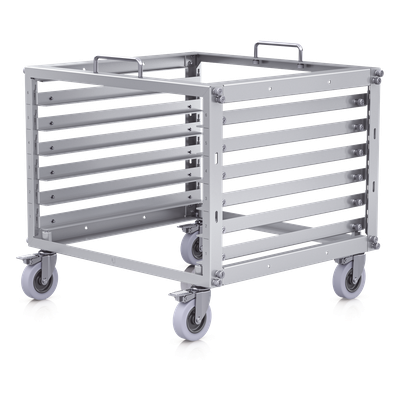 UBIQUITI - Rack Abierto / 6U / Toolless / Ruedas Bloqueables / Capacidad 80 kg (176 lb) Estático / Acero / NDAA