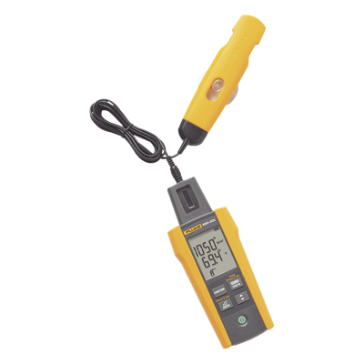 FLUKE - Medidor de Irradiancia Solar / 1400 W/m² / Brújula e Inclinación Integradas / Sonda de Temperatura Externa / Autonomía 50 h