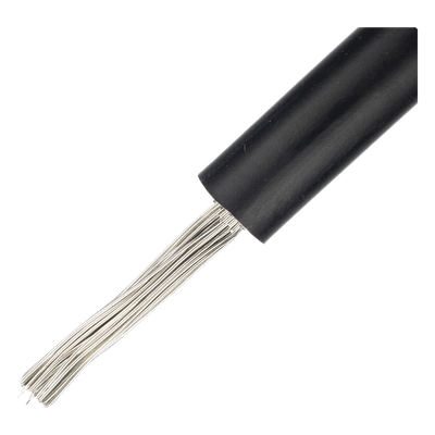 EPCOM POWERLINE - Cable Fotovoltaico / 6 mm² (10 AWG) / 2000V / Cobre Estañado / Rollo 50 m / Resistencia UV y Ozono / -40°C a 120°C / UL 4703 y TUV