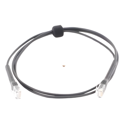 UBIQUITI - Cable Ethernet Patch / Cat6 / 1 m (3.28 ft) / RJ45 Flexible / Diámetro Ultrafino / Color Negro