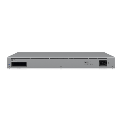 UBIQUITI - Switch PoE Administrado / 24 Puertos / 8x 2.5 GbE PoE++ / 16x GbE PoE+ / 2x SFP+ 10G / 400W / Pantalla Táctil 1.3"
