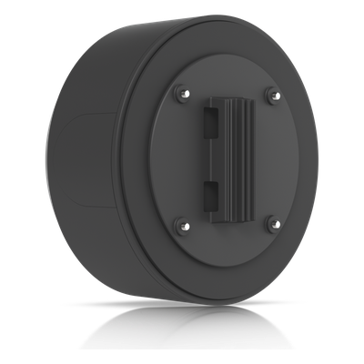 UBIQUITI - Caja de Conexiones Antimanipulación / Montaje en Poste 1.5-2' (38-50 mm) / Aluminio y Policarbonato / Salidas G3/4' / Compatible Bullet, Dome y Turret
