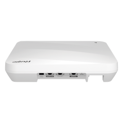 RUIJIE - Punto de acceso Enterprise Wi-Fi 6 / ZigBee y Bluetooth 5.1 / Interior / Puerto Multi-Gigabit 5G y SFP 5G / Hasta 5.37 Gbps / MU-MIMO 4x4 / 2.4 GHz 2x2 / 5 GHz 4x4 / 1024 usuarios