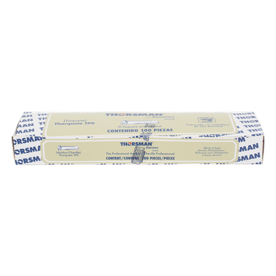 THORSMAN - Taquete de Fijación / Doble Expansión Multidireccional / Tornillo 8 mm x 3/4" (19.1 mm) / Polietileno HDPE / 100 Piezas / -50°C a +80°C