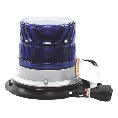 ECCO - Baliza LED de Pulso / SAE Clase I / 11 Patrones de Flash / 12-24 VDC / IP67 / Montaje Magnético de Vacío