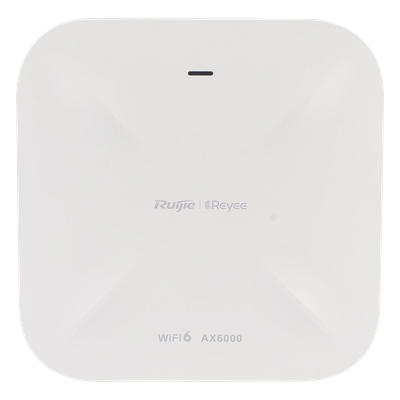 RUIJIE - Punto de Acceso Mesh Wi-Fi 6 / Dual Banda 2.4/5 GHz / 5.95 Gbps / MU-MIMO 4x4 / Puerto 2.5G y SFP / IP68 / -40°C a 65°C
