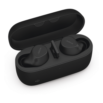 JABRA - Auriculares True Wireless / Cancelación Activa de Ruido / Bluetooth Multipunto 2 Dispositivos / 6 Micrófonos MEMS / 10 Horas Autonomía / Carga Rápida 5 min