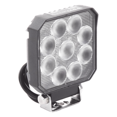 ECCO - Luz de trabajo / 9 LED / 1050 lm / 12-24 Vcd / 130x101x37 mm / 5.1x4.0x1.5 in