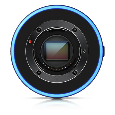 UBIQUITI - Cámara IP AI DSLR / 4K 8MP a 30 fps / Sensor CMOS 4/3" 10MP / Lente Fijo Gran Angular 17 mm / PoE+ / IPX5 / Audio Bidireccional