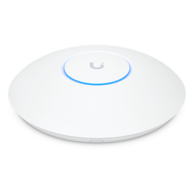 UBIQUITI - Access Point WiFi 7 Tribanda / 6 Spatial Streams / 2.5 GbE / 140 m² (1,500 ft²) / 300+ Clientes / Techo o Pared