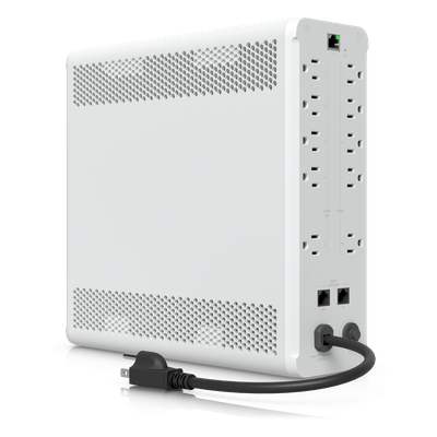 UBIQUITI - UPS Administrado / 1 kVA / 600 W / 10 Tomas NEMA 5-15R / Batería Hot-Swappable 108 Wh / Ethernet / Torre