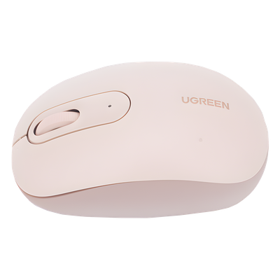 UGREEN - Mouse Inalámbrico / 2.4 GHz / Alcance 10 m (32.8 ft) / 4 Niveles DPI / 3 Botones / Silencioso / Ergonómico