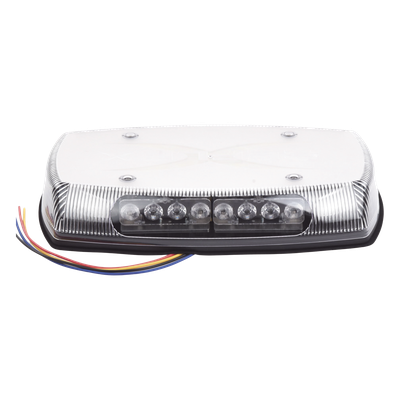 ECCO - Mini Barra de Luces LED / Cobertura 360° / Óptica TIR de Largo Alcance / 18 Patrones Flash / IP65 / SAE J845 Clase II / 12-24V DC