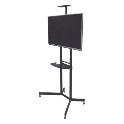 EPCOM - Soporte de Pantalla con Ruedas / Compatible con Monitores dee 32 "a 65" / Base para Colocar Accesorios Adicionales / Vesa 600 x 400