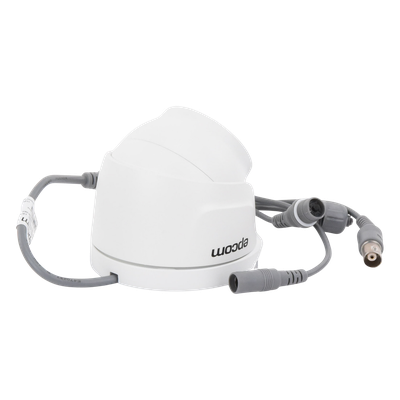 EPCOM PROFESSIONAL - Cámara Eyeball TURBOHD / 4K UHD 8 MP / Gran Angular 102.2° / Lente 2.8 mm / IR EXIR 30 m (98.4 ft) / IP67 / TVI-AHD-CVI-CVBS