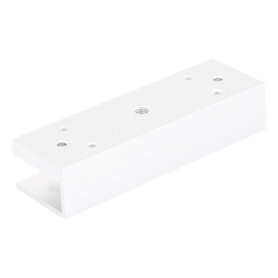 ACCESSPRO - Montaje en U para Puerta de Vidrio / Sin Perforación / Puertas 8 a 15 mm / 130x41x28 mm / 0.24 kg