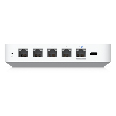 UBIQUITI - Gateway de Aplicaciones UniFi / 2.5 GbE + 4x 1 GbE / IDS/IPS 1 Gbps / SD-WAN / Multi-WAN / 3 GB RAM