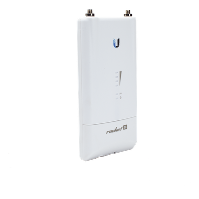 UBIQUITI - Radio Estación Base / 5 GHz / 500 Mbps / Gigabit Ethernet / Dual RP-SMA / -40°C a 80°C (-40°F a 176°F)