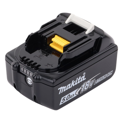 MAKITA - Batería Litio-Ion / 18V / 5.0Ah / Carga 45 min / Indicador LED / 16 Contactos / -20°C (-4°F)