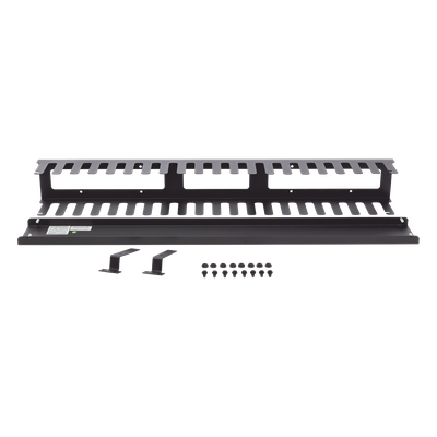 LINKEDPRO BY EPCOM - Organizador de Cable Vertical / 21 UR / Capacidad 260 Cat5 / 225 Cat6 / Acero Sólido / Tapa Integrada / 932 mm (3.06 ft) de Altura